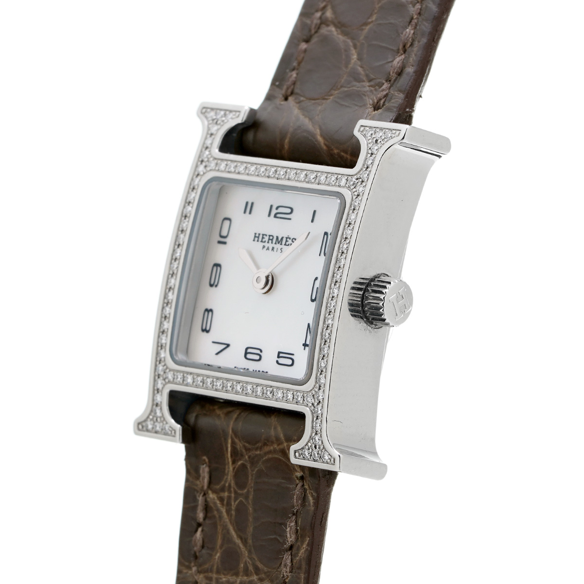 エルメス HERMES CL1.310.212/3842 ホワイトシェル レディース 腕時計