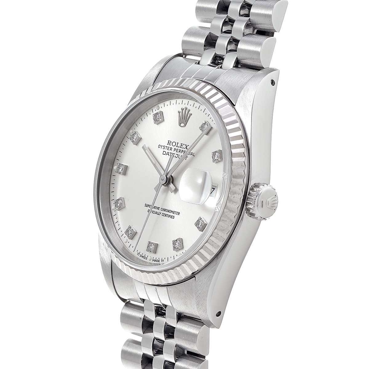 ROLEX ロレックス デイトジャスト メンズ 腕時計 16234G ダイヤ
