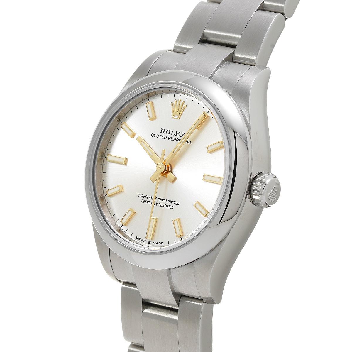 未使用 ロレックス ROLEX 277200 ランダムシリアル シルバー ユニセックス 腕時計