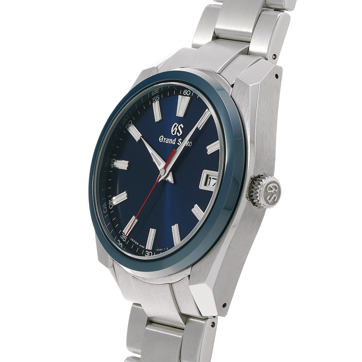 グランドセイコー Grand Seiko SBGP015 GSブルー メンズ 腕時計