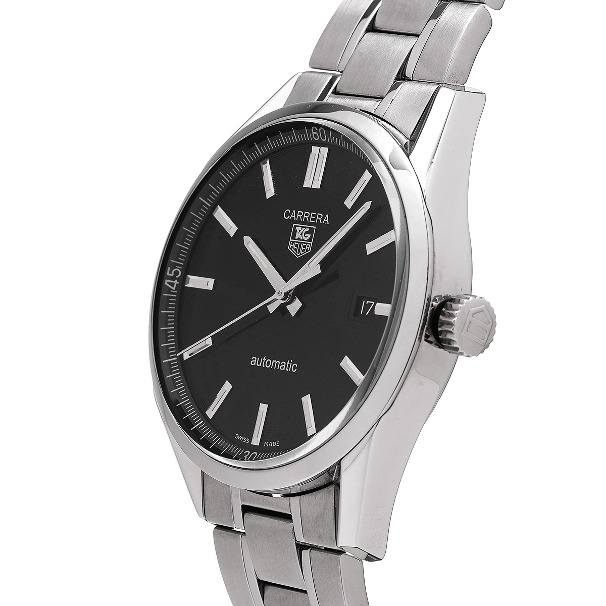 時計Tag Heuer Carrera WV211B キャリバー５ 黒 - 腕時計(アナログ)