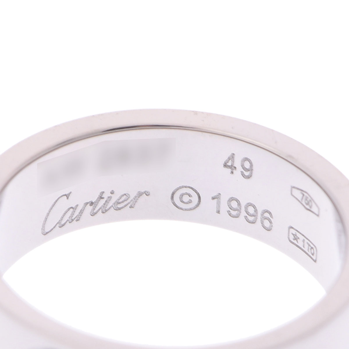 カルティエ ラブリング #49 シルバー K18ホワイトゴールド レディース ジュエリー 【中古】【jewelry】:  ブランドジュエリー｜WATCHNIAN(ウォッチニアン)公式通販/旧一風騎士