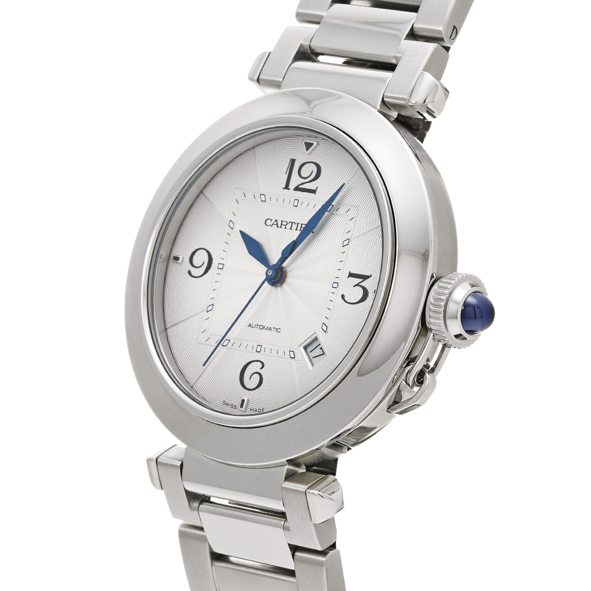 カルティエ パシャ ドゥ カルティエ 41mm WSPA0009 シルバー メンズ 時計 【中古】【wristwatch】