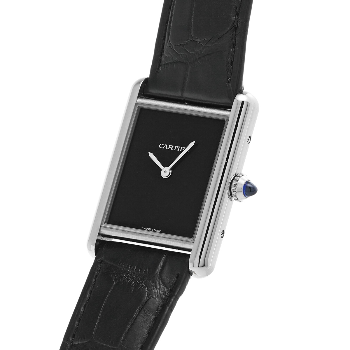 カルティエ タンク マスト ドゥ カルティエ LM WSTA0072 ブラックラッカー メンズ 時計 【中古】【wristwatch】: ブランド時計 ｜WATCHNIAN(ウォッチニアン)公式通販/旧一風騎士