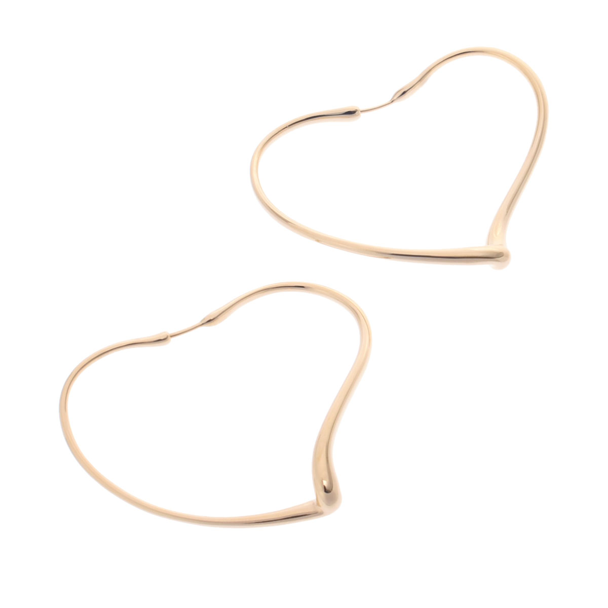 美品 オールドティファニー オープンハート ピアス 片方 k18 ゴールド 楽天市場】ティファニー オープンハート ピアス K18イエロー