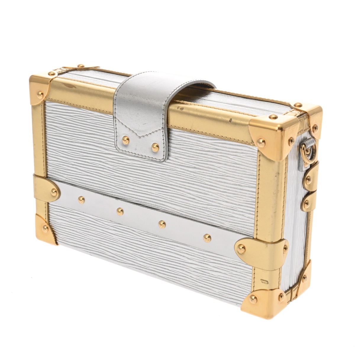 ルイ ヴィトン エピ プティットマル 2WAYショルダー シルバー/ゴールド