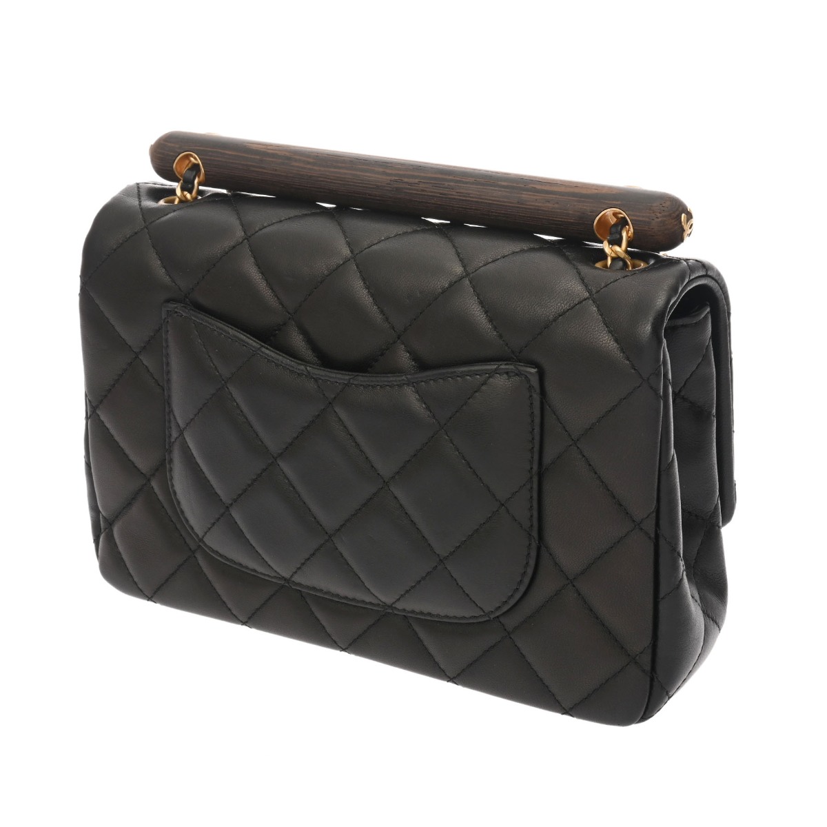 シャネル マトラッセ スモールフラップバッグ ブラック AS4151