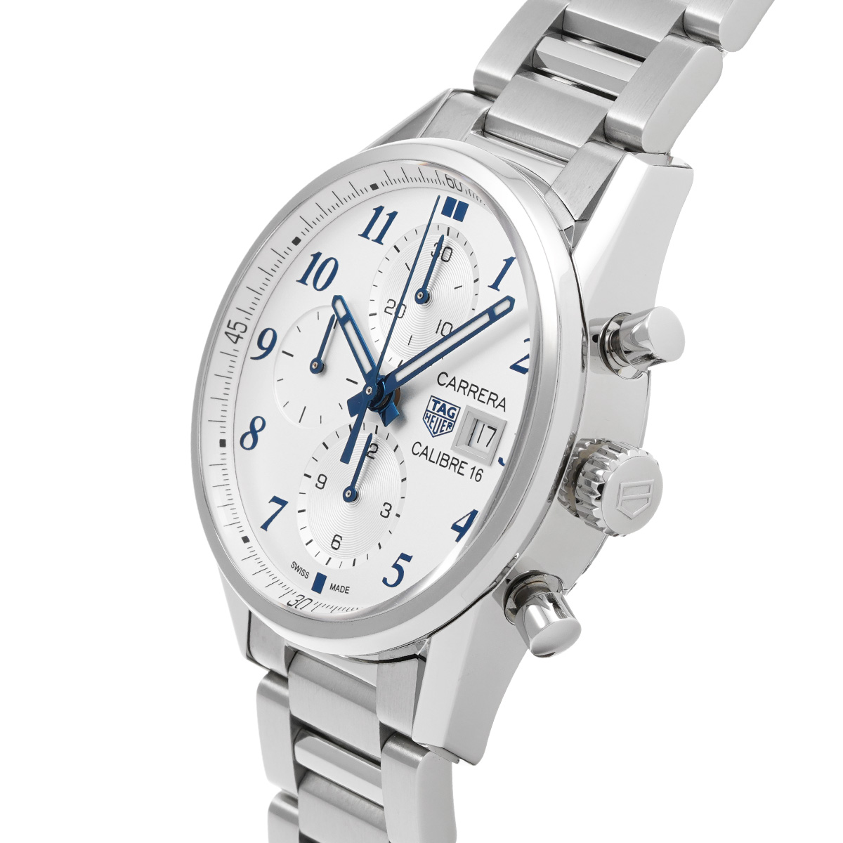 タグ ホイヤー カレラ キャリバー16 クロノグラフ ブルーエディション