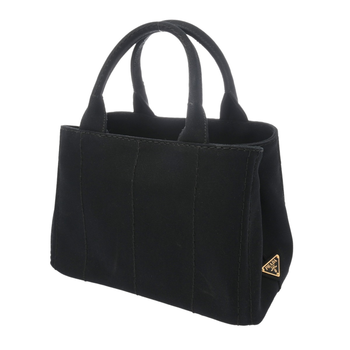 プラダ カナパ カナパ トート ブラック 1BG439 キャンバス レディース