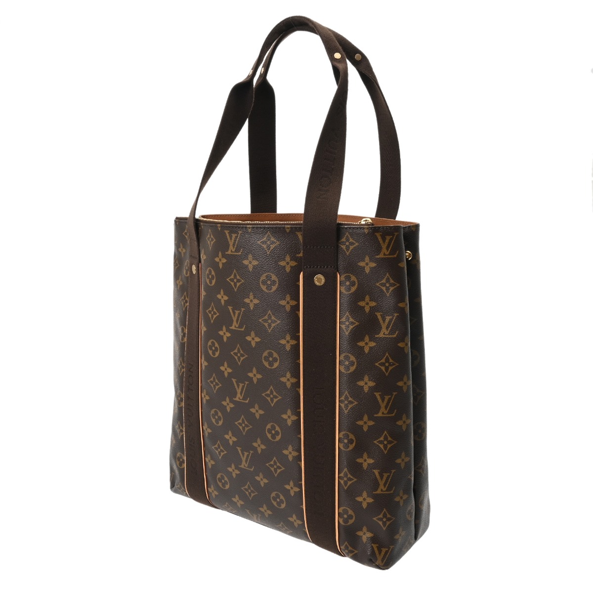 本物 ルイヴィトン モノグラム カバボ ブールブラウン M53013 ルイ ヴィトン モノグラム カバボブール ブラウン M53013