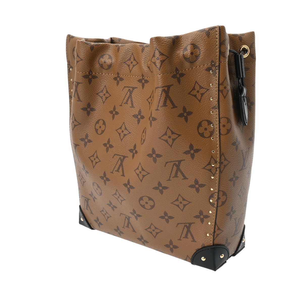 ルイ ヴィトン モノグラムリバース ノエ トランク ブラウン
