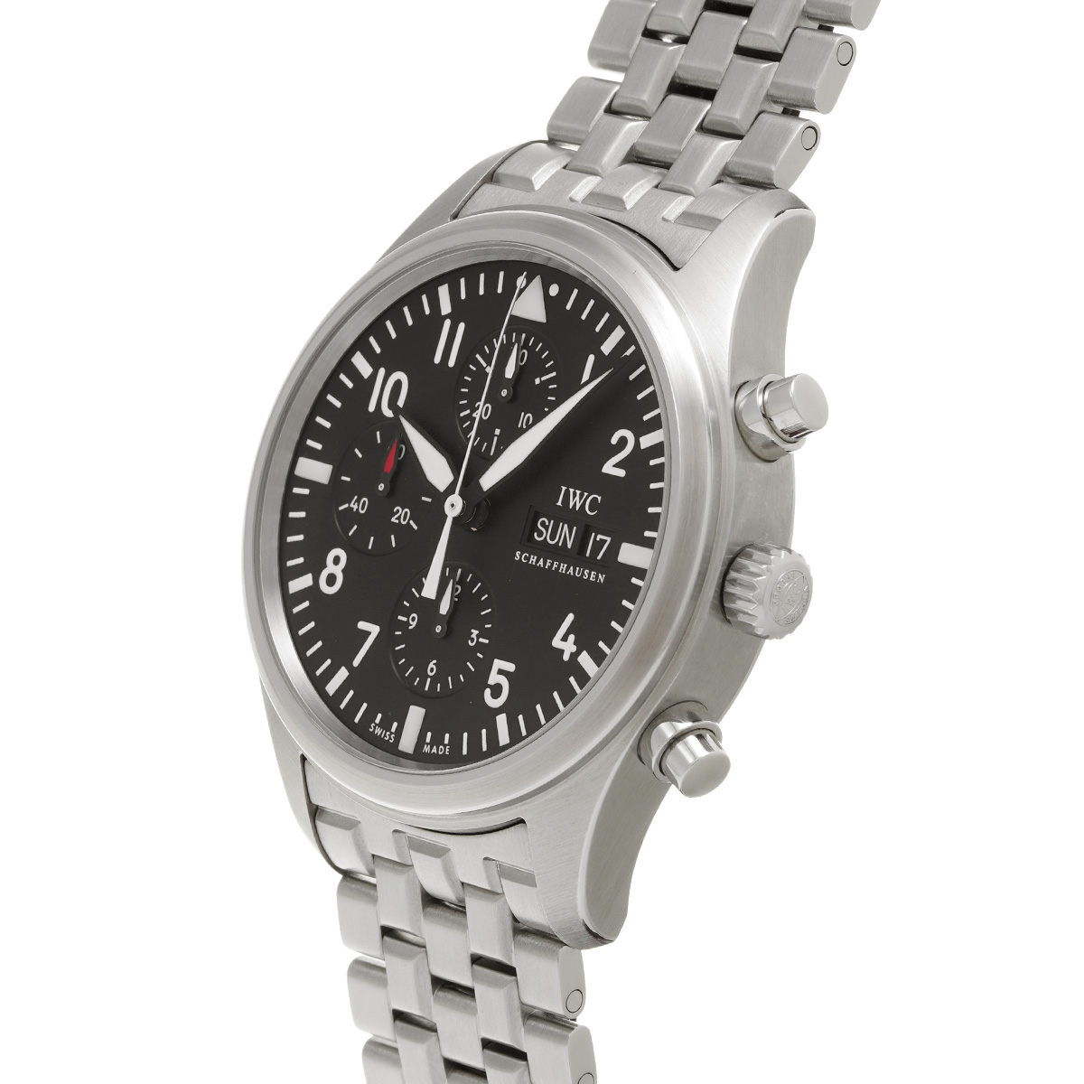 IWC パイロット クロノグラフ iw377704 自動巻き メンズ IWC パイロット クロノグラフ iw377704 自動巻き メンズ