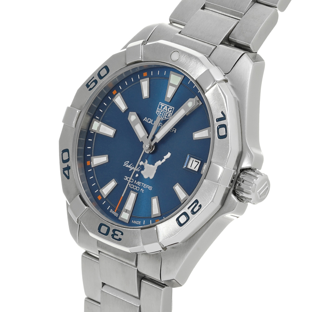 タグホイヤー アクアレーサー CAN1010 新品電池 メンズ 腕時計 916