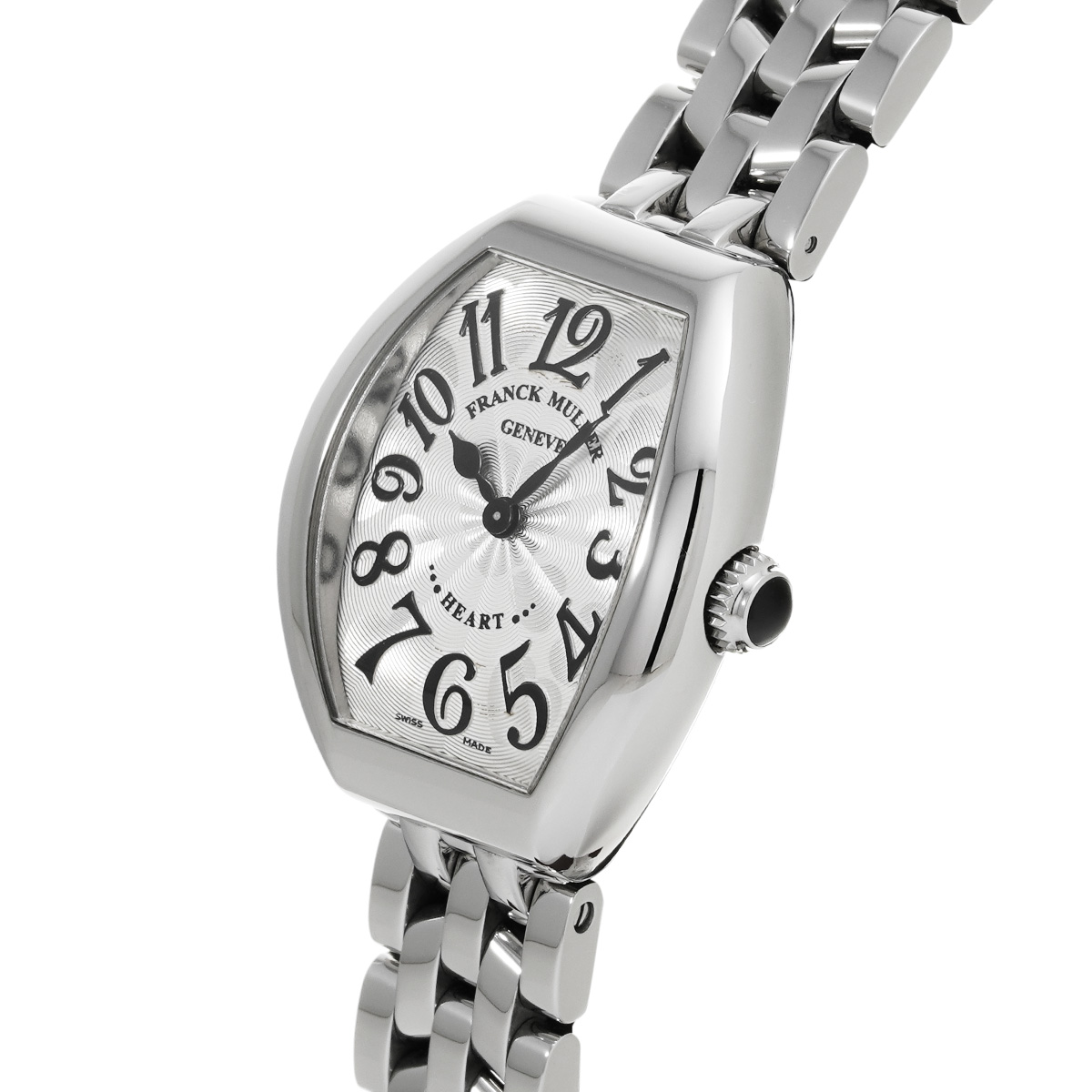 【新品未使用】希少　レア　グラスハート　テンブランク　リストバンド フランクミュラー ハートトゥハート 5002SQZ AC シルバー レディース