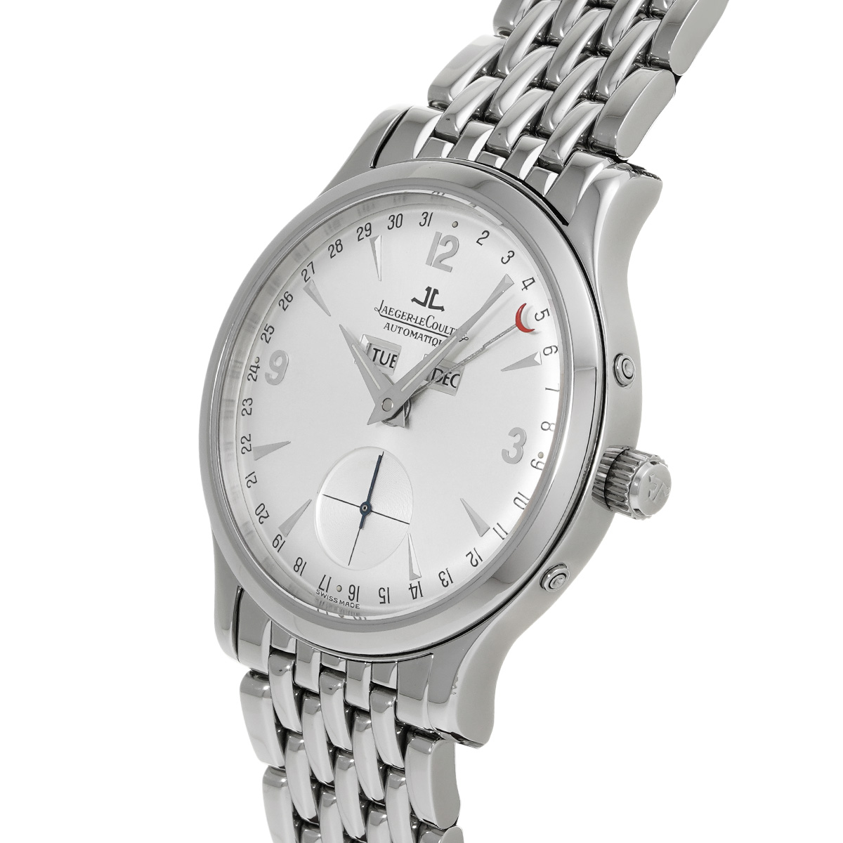 Jaeger LeCoultre (ジャガー・ルクルト) 空気時計　シルバー ジャガー・ルクルト マスター・ウルトラスリム ムーン シルバー