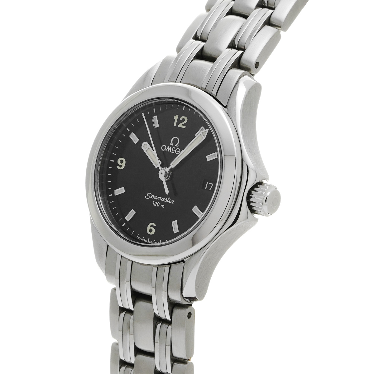 オメガ シーマスター 120 クォーツ 2581.53 シルバー レディース