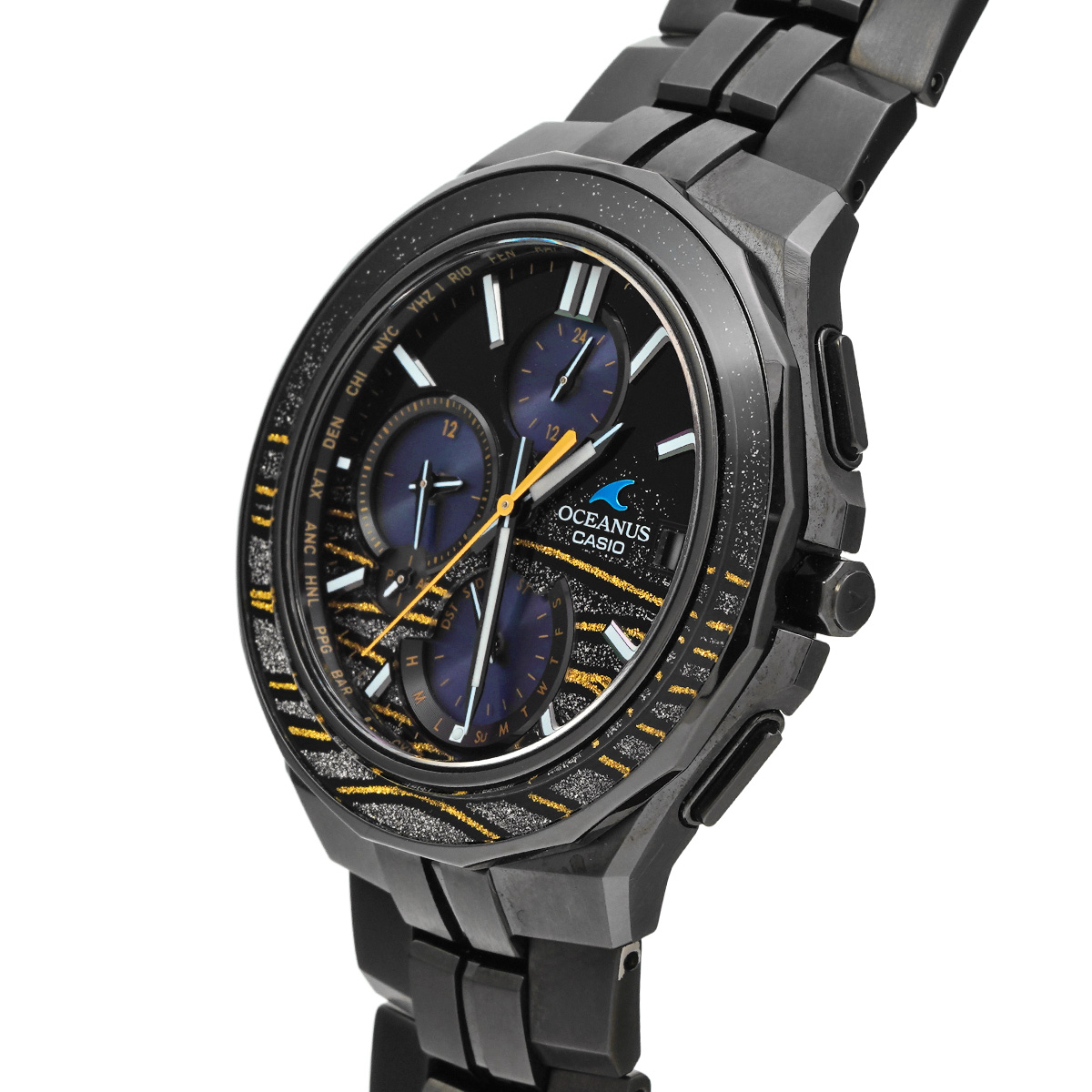 カシオ オシアナス マンタ 限定300本 OCW-S5000MES-1AJR ブラック