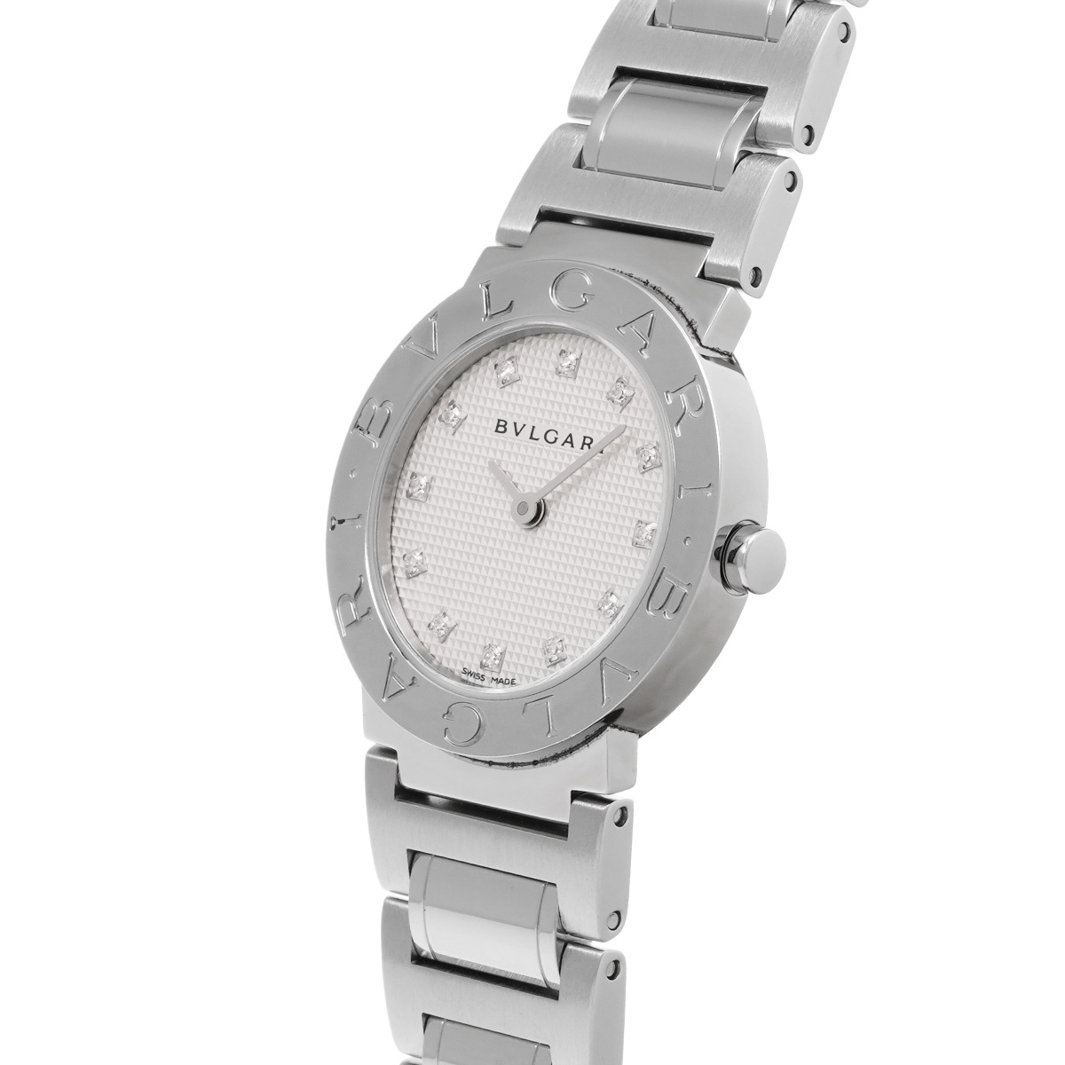 ブルガリ ブルガリブルガリ BB26WSS/12N ホワイト/ダイヤモンド