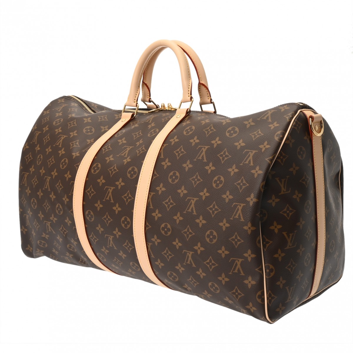ルイヴィトン　モノグラム　キーポル45 ボストン　旅行バッグ　ブラウン ルイヴィトン モノグラム キーポル45 ボストン 旅行バッグ ブラウン