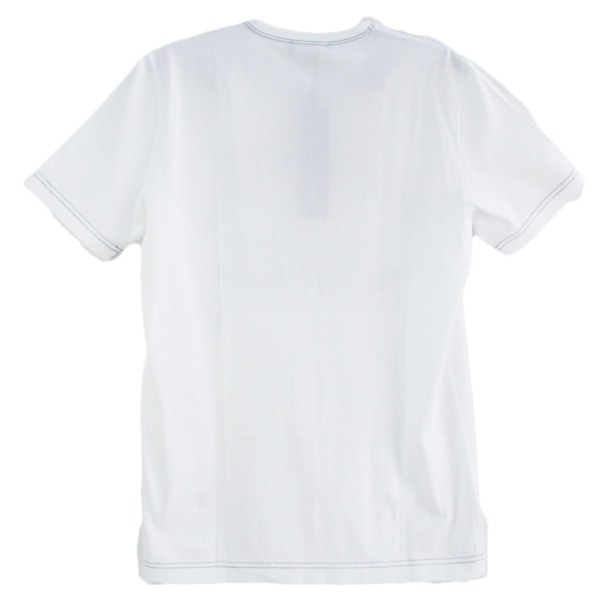 直売卸値新品タグ付き ロゴ Tシャツ カットソー 白 46 Tシャツ/カットソー(半袖/袖なし)