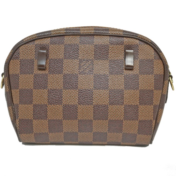 ルイ ヴィトン / LOUIS VUITTON ポシェット・イパネマ　ダミエ　N51296 エベヌ/ゴールド金具 N51296  ダミエキャンバス/レザー レディース バッグ 【中古】【bag】