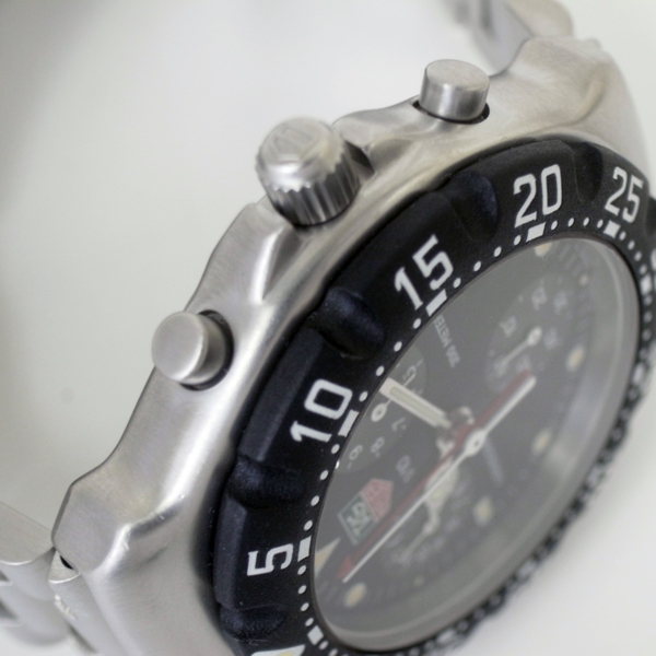 タグ ホイヤー / TAG HEUER フォーミュラ1 クロノグラフ CA1211-RO ブラック メンズ 時計 【中古】【wristwatch】