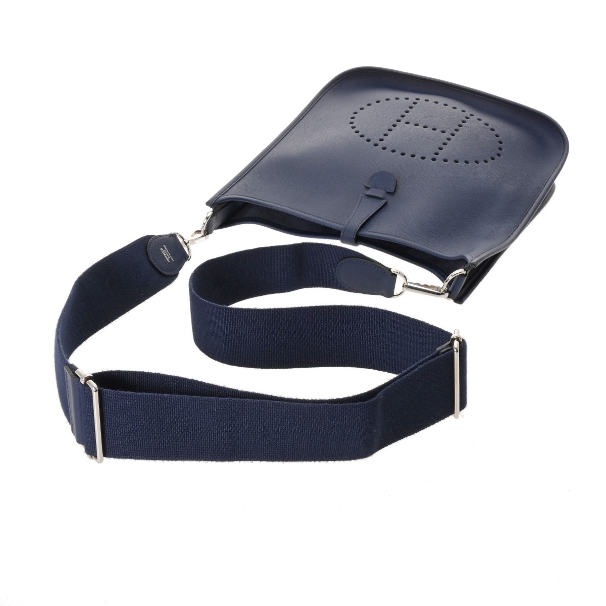 ✨新品展示品✨HERMES エブリン3 PM❤️ショルダーバッグ♪人気のブルー HERMES エルメス エブリンIII PM ショルダーバッグ レザー