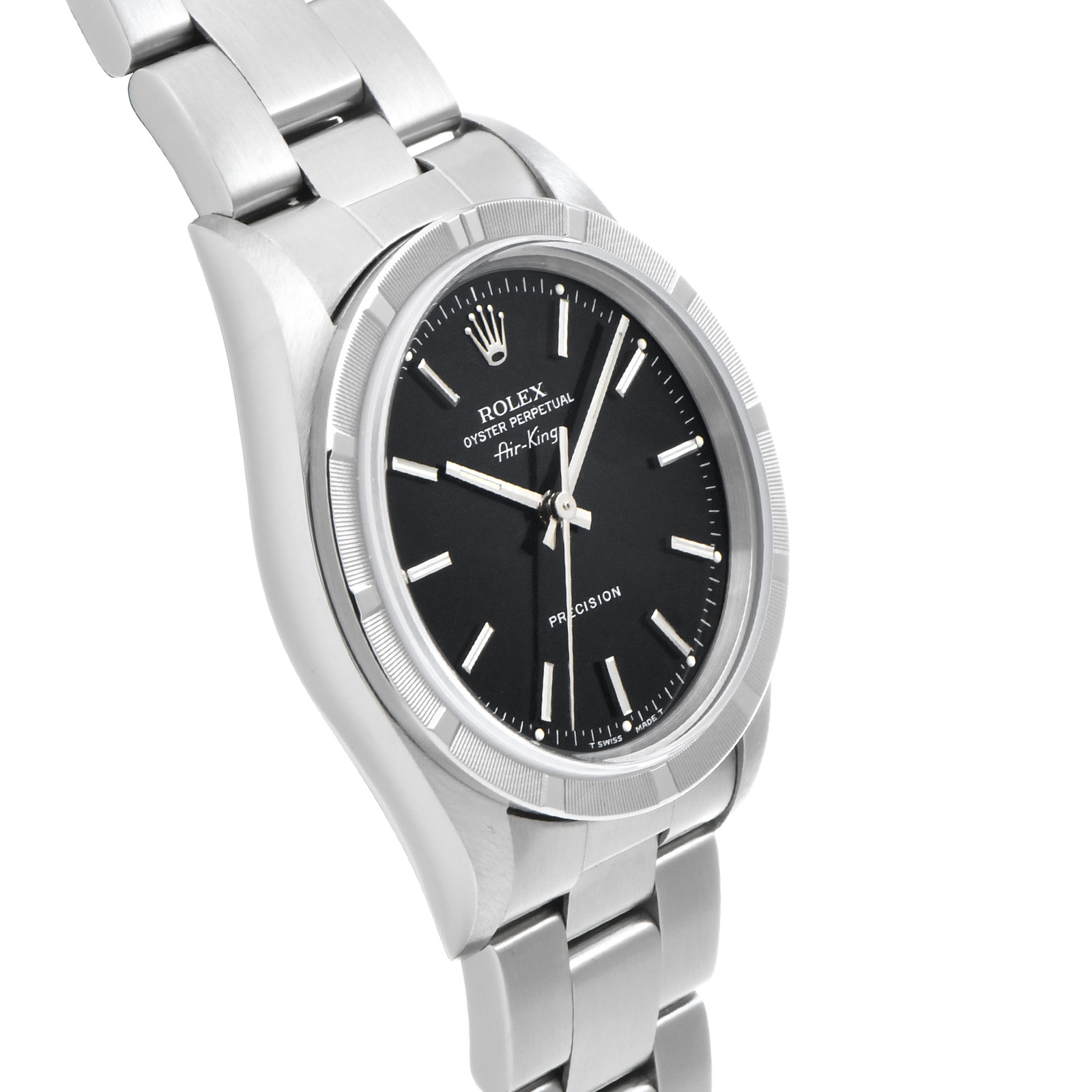 ロレックス ROLEX 14010 U番(1998年頃製造) ブラック メンズ 腕時計