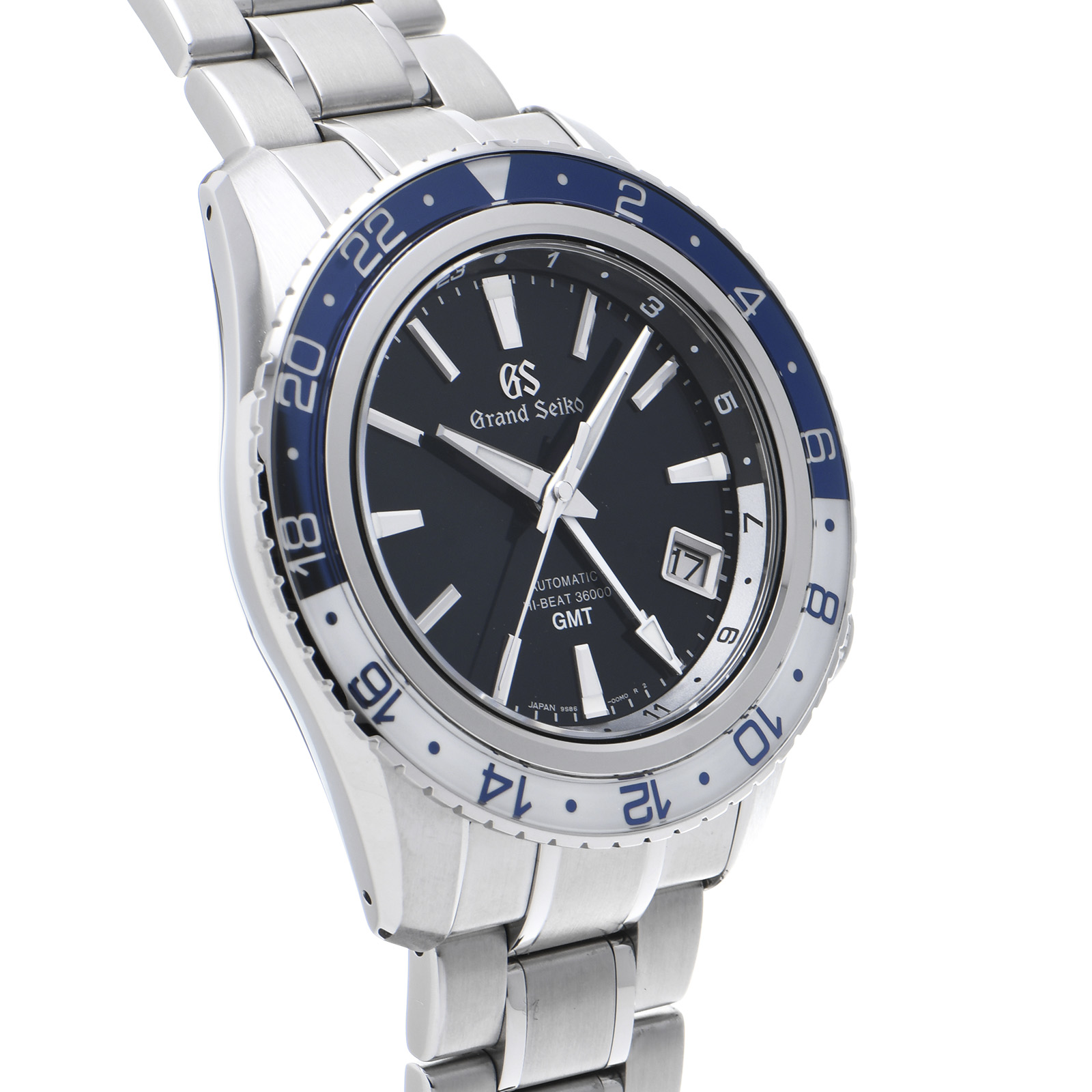 グランドセイコー / Grand Seiko メカニカル ハイビート36000 GMT SBGJ237 ミッドナイトブルー メンズ 時計  【中古】【wristwatch】