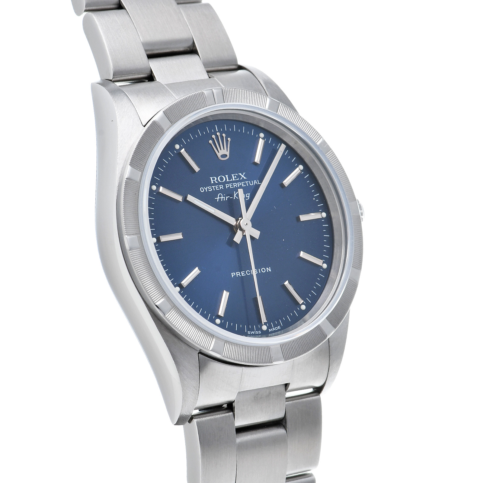 ロレックス / ROLEX エアキング 14010 ブルー メンズ 時計 【中古】【wristwatch】