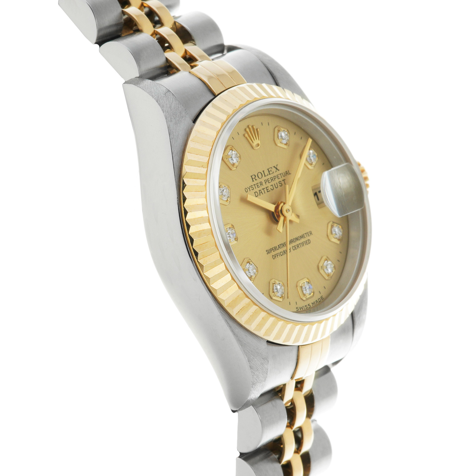 ロレックス ROLEX 69173 95番台(1986年頃製造) シャンパン レディース 腕時計