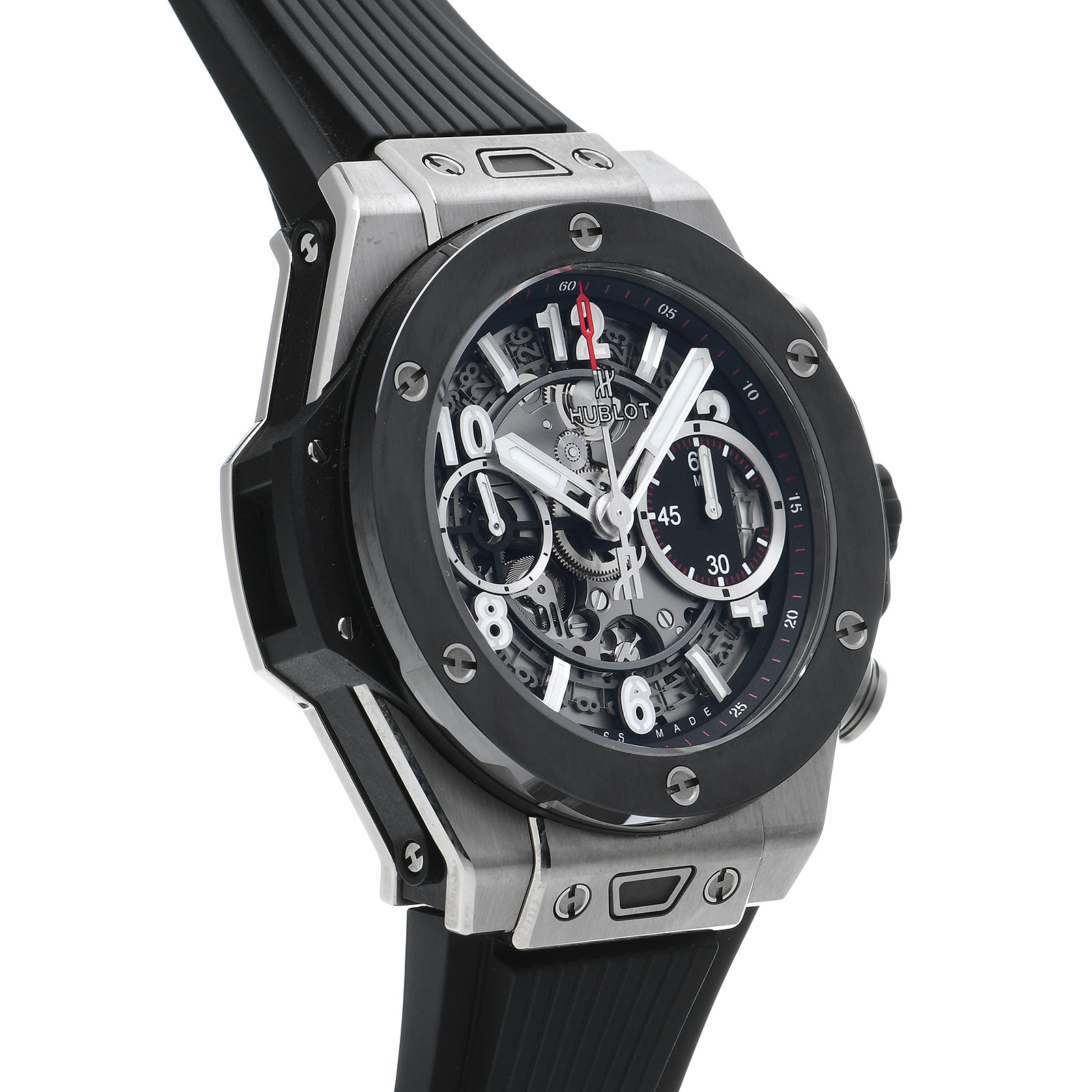 ウブロ 純正品 ビッグバン ウニコ ラバーベルト 26mm幅 ブラック 腕時計用-