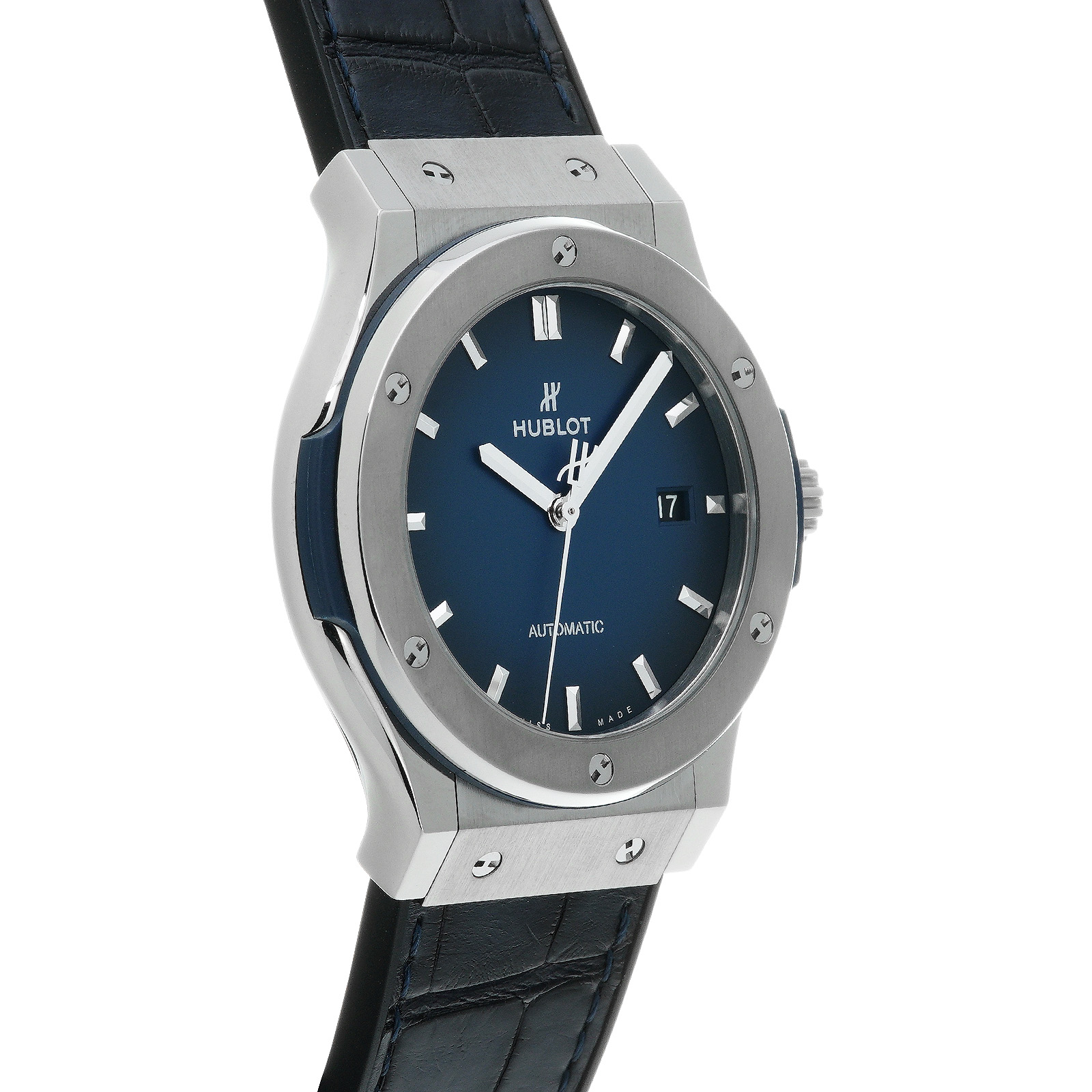ウブロ HUBLOT 542.NX.6670.LR.JPN18 ブルー メンズ 腕時計