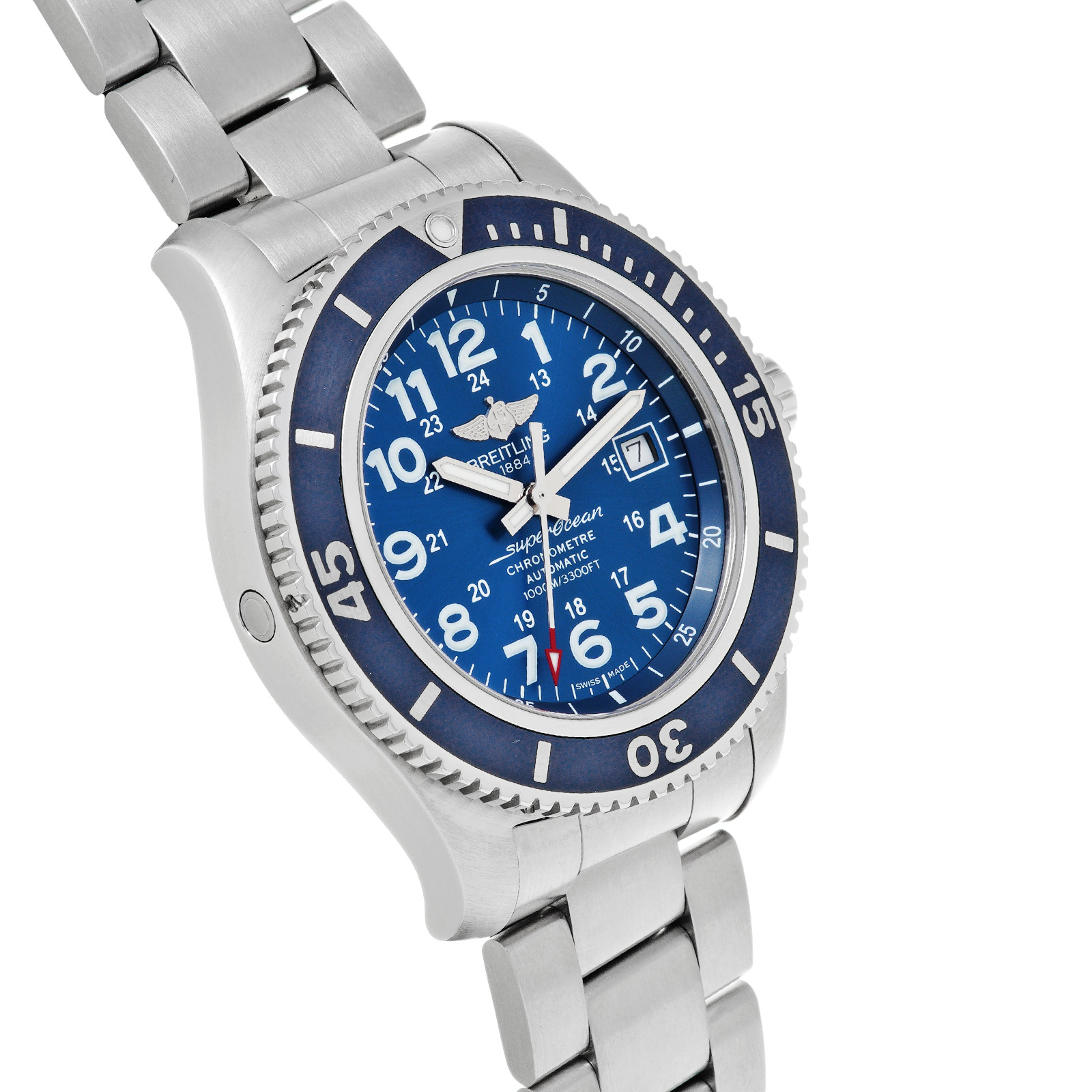 ブライトリング / BREITLING スーパーオーシャン II 44 A17392D8/C910 ブルー メンズ 時計  【中古】【wristwatch】