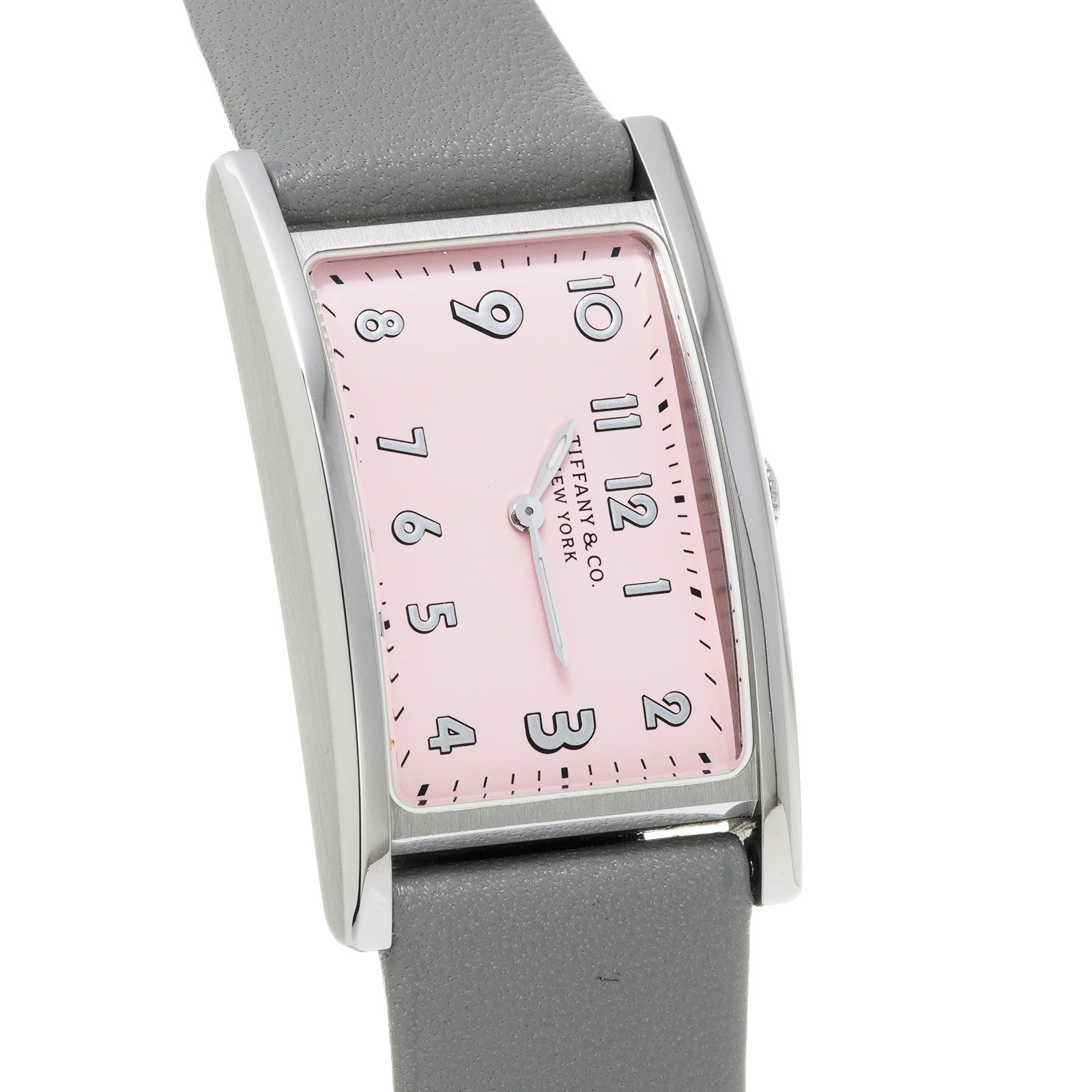 ティファニー / TIFFANY & Co. イーストウエスト 37093335 ピンク レディース 時計 【中古】【wristwatch】