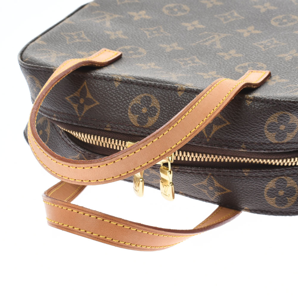 モノグラム スポンティーニ ブラウン M47500 モノグラムキャンバス/ヌメ革 LOUIS VUITTON ルイ ヴィトン レディース 【中古】