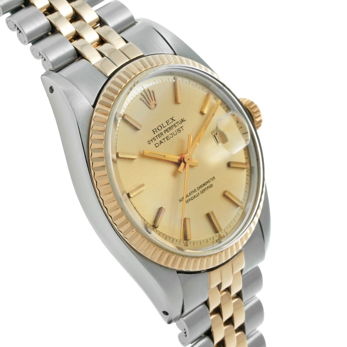ロレックス ROLEX 1601 39番台(1975年頃製造) シャンパン メンズ 腕時計