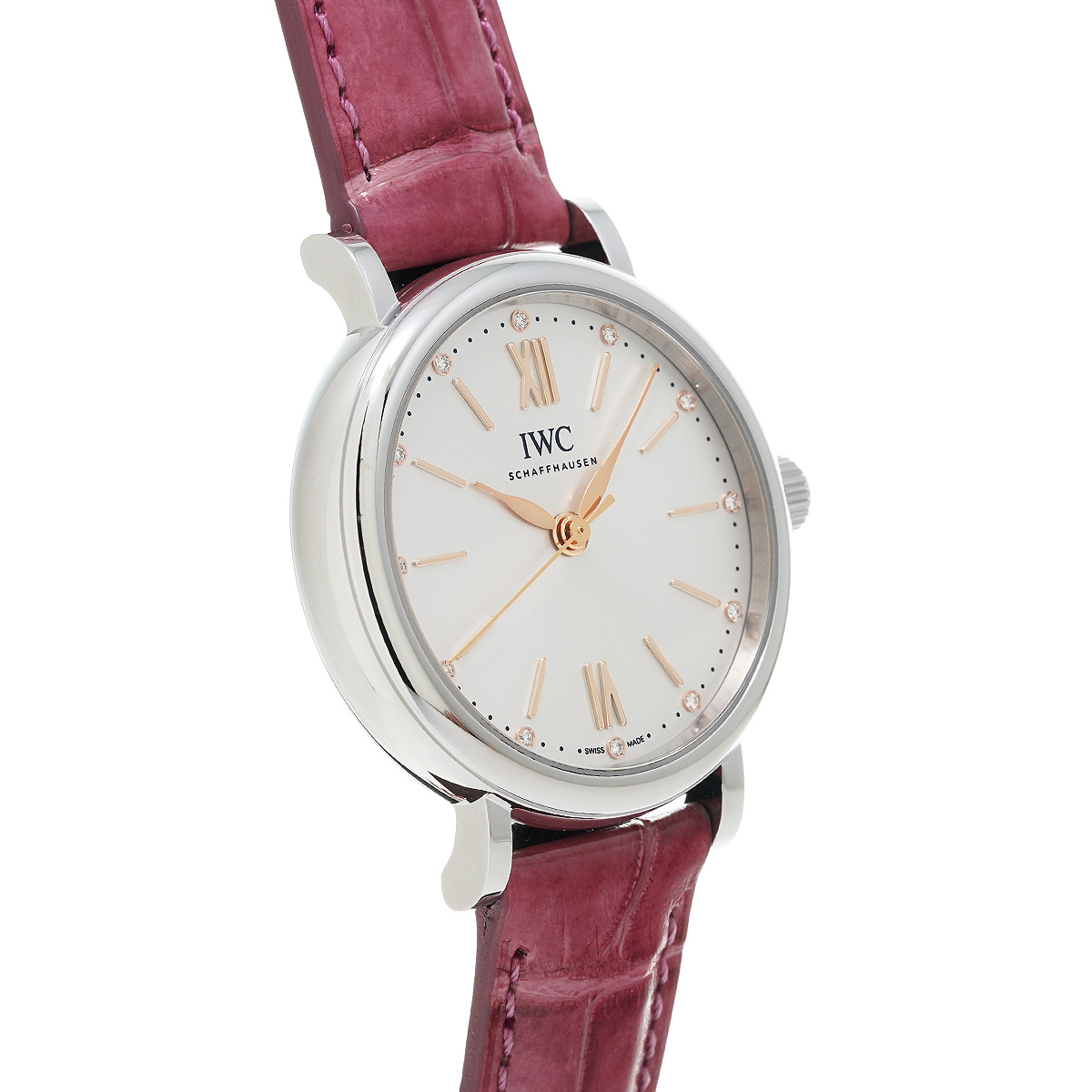 インターナショナルウォッチカンパニー IWC IW356517 シルバー /ダイヤモンド レディース 腕時計