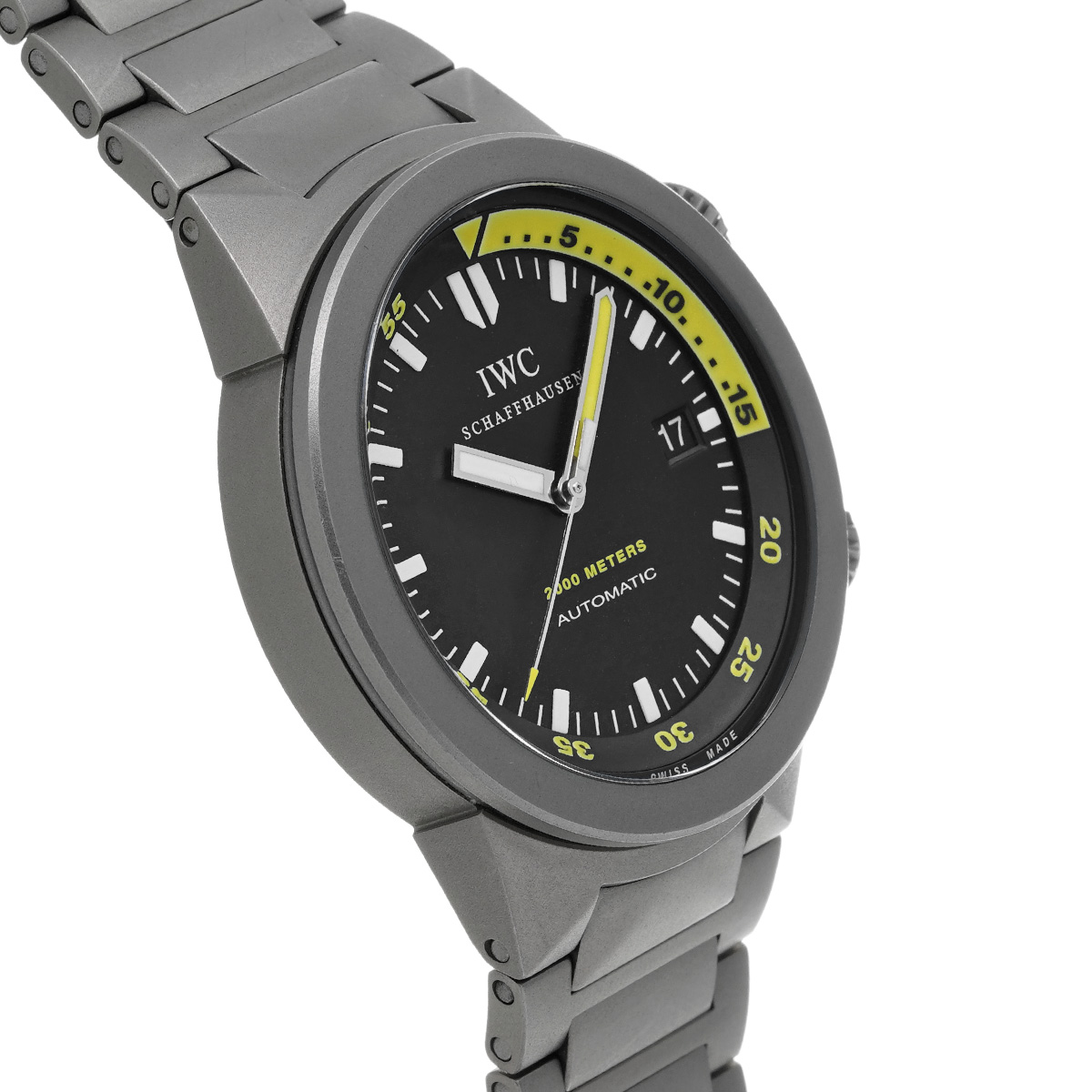 インターナショナルウォッチカンパニー IWC IW328803 ブラック メンズ 腕時計