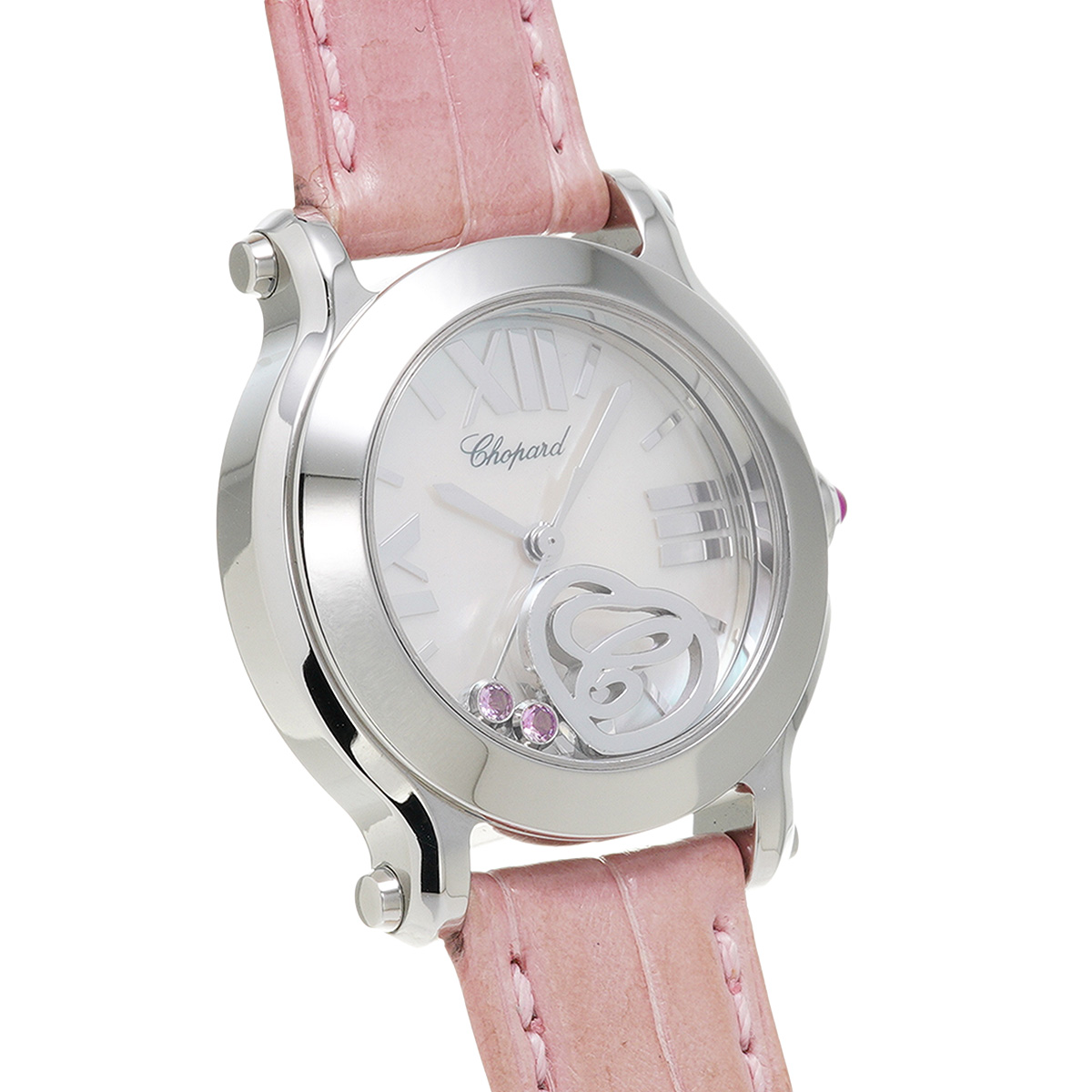 ファッション小物ショパール Chopard 278509-3015 ホワイトシェル /サファイア レディース 腕時計