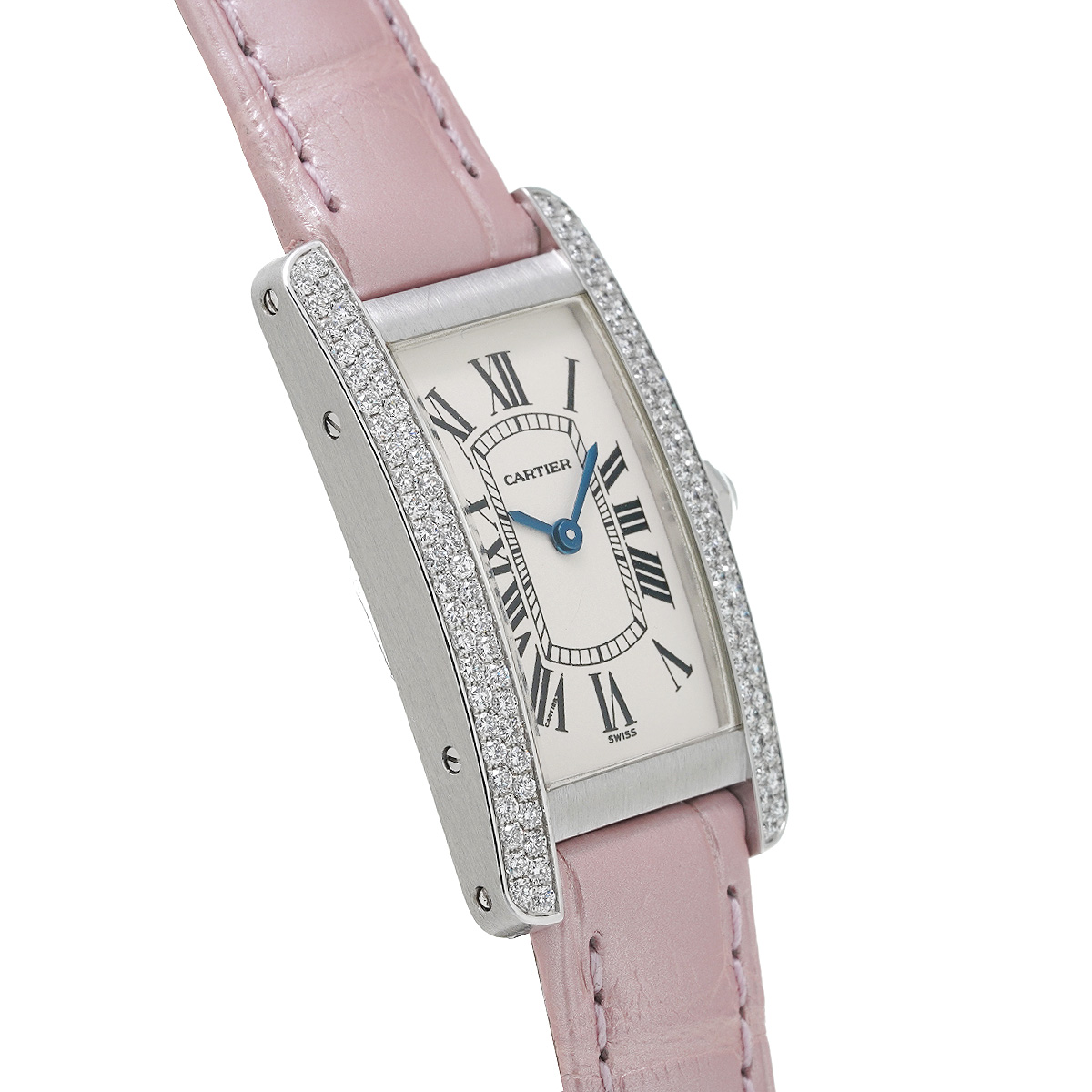 カルティエ Cartier タンクアメリカンSM 腕時計 レディース