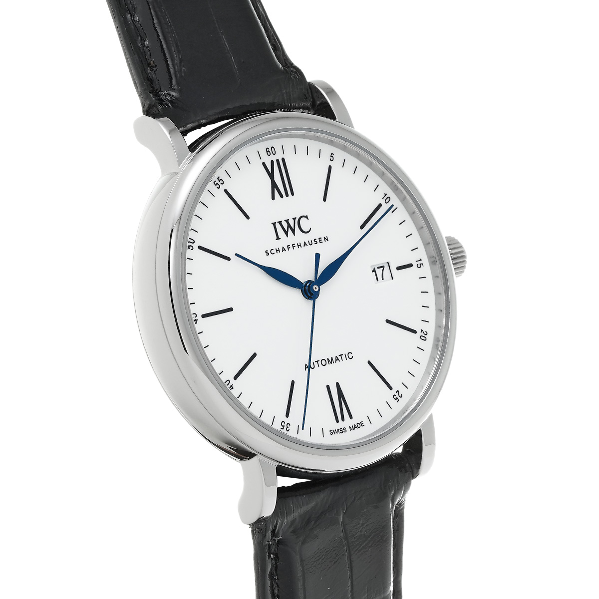 IWC ポートフィノ オートマティック 150イヤーズ IW356519 ホワイト メンズ 時計 【中古】【wristwatch】