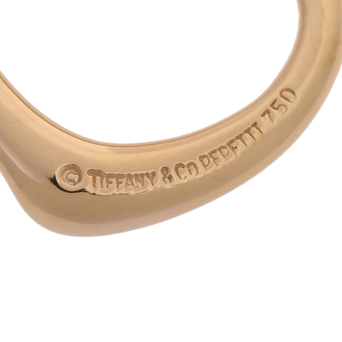 ティファニー / TIFFANY & Co. オープンハートネックレス ゴールド K18イエローゴールド レディース ジュエリー  【中古】【jewelry】