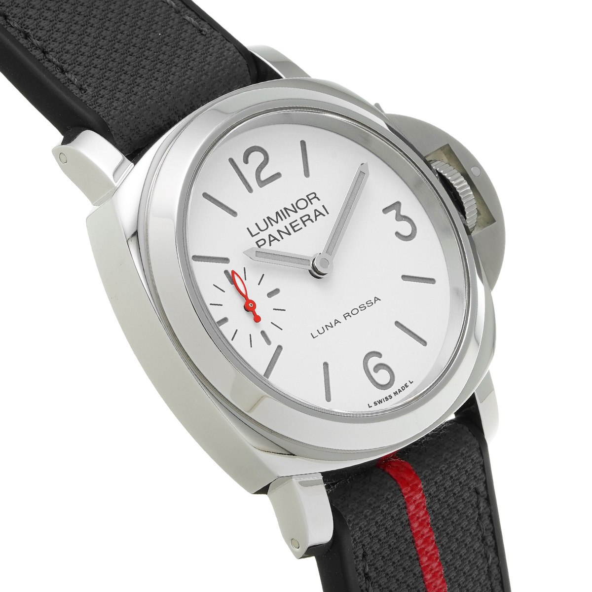 パネライ ルミノール ルナロッサ PAM01342 ホワイト メンズ 時計 【中古】【wristwatch】