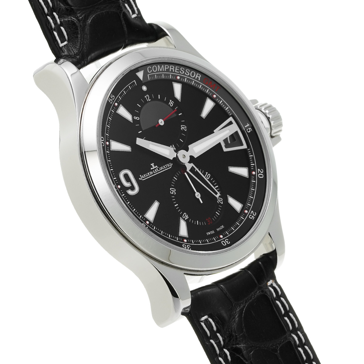ジャガー ルクルト Jaeger-LeCoultre Q1738471 ブラック メンズ 腕時計