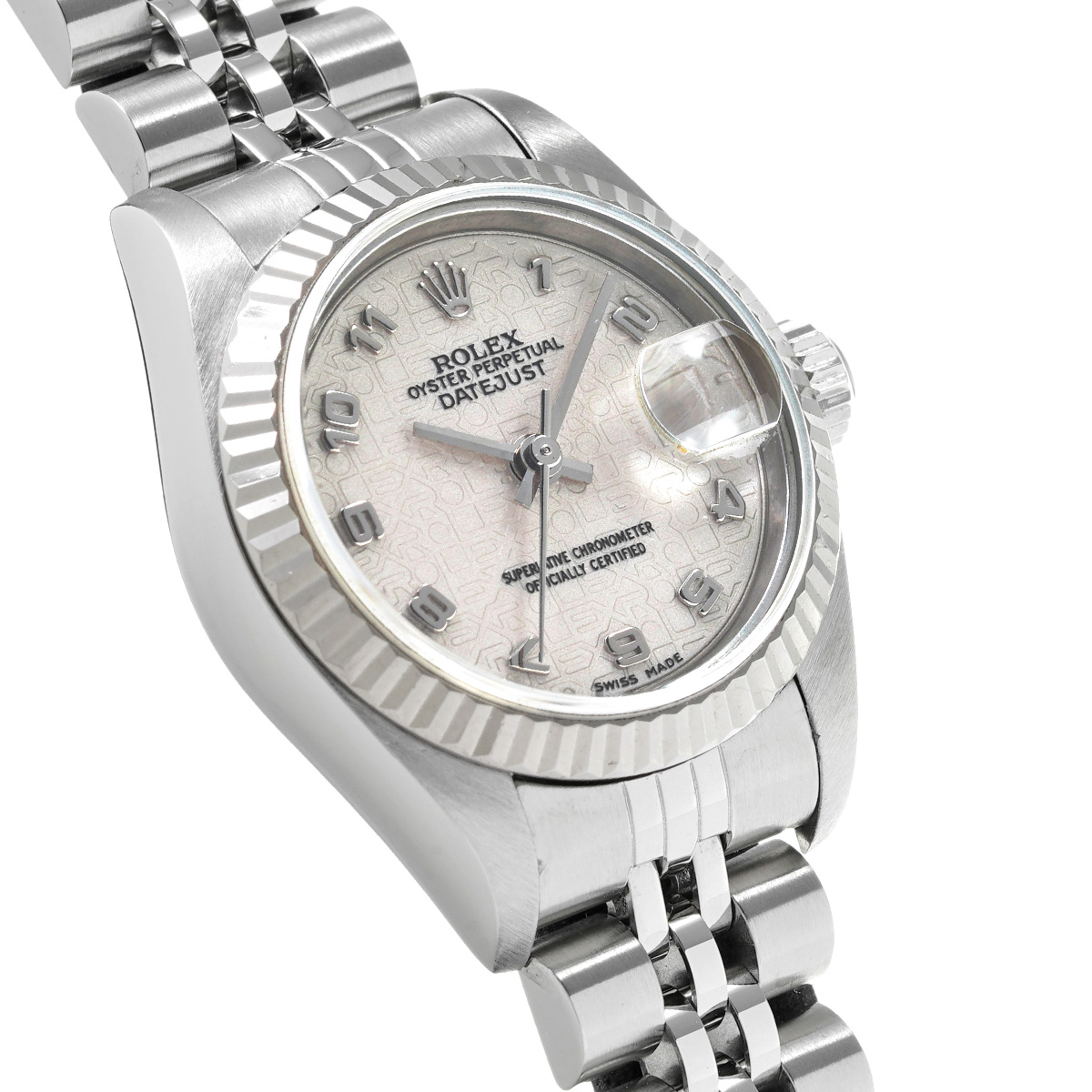 ロレックス ROLEX 69174 A番(1999年頃製造) アイボリーコンピュータ レディース 腕時計