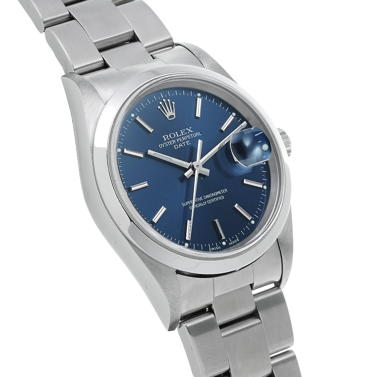 ロレックス ROLEX 15200 W番(1995年頃製造) ブルー メンズ 腕時計