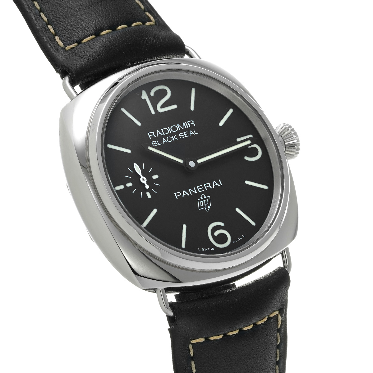 パネライ / PANERAI ラジオミール ブラックシール ロゴ PAM00754 ブラック メンズ 時計 【中古】【wristwatch】