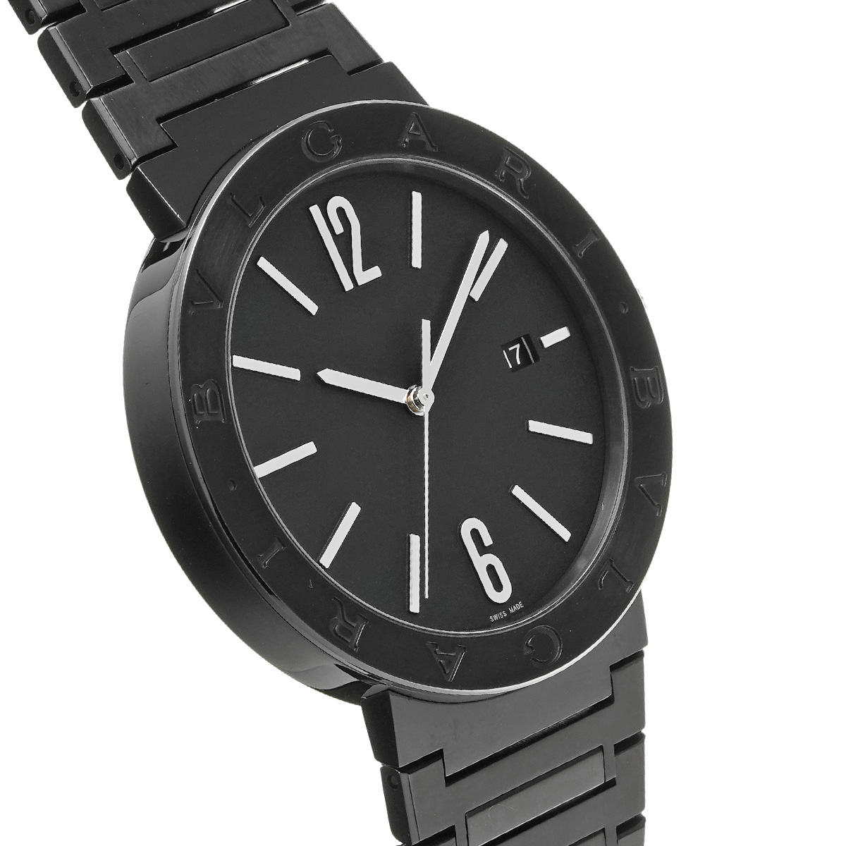 ブルガリ / BVLGARI ブルガリブルガリ BB41S ブラック メンズ 時計 【中古】【wristwatch】