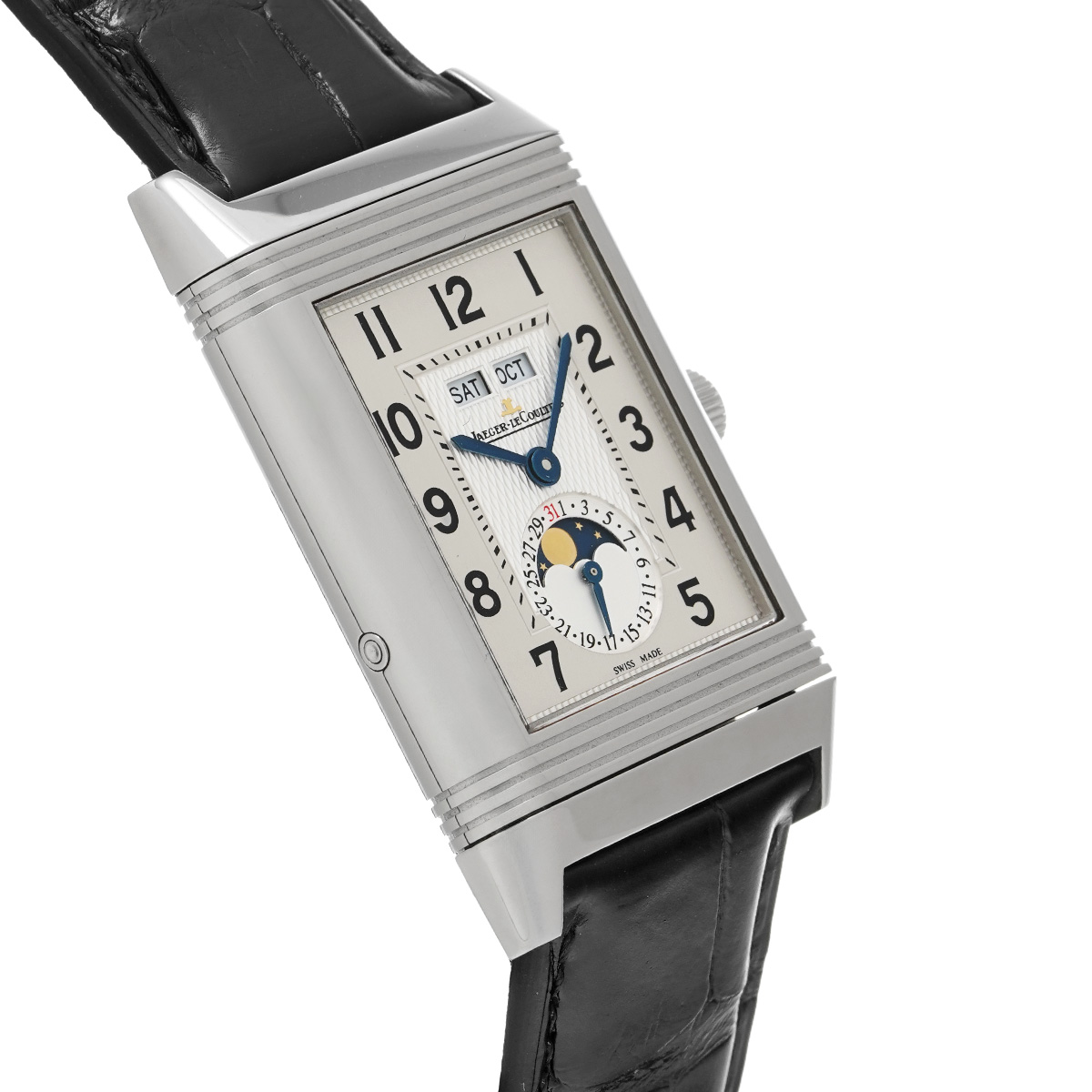 ジャガー ルクルト / Jaeger-LeCoultre グランドレベルソ カレンダー Q3758420 シルバー メンズ 時計  【中古】【wristwatch】